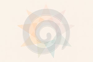 Abstract Starburst Pastel Background