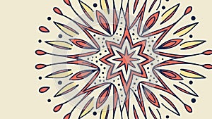 Abstract Starburst Pattern, Dynamic Energy and Explosive Design, vector design Generative AI