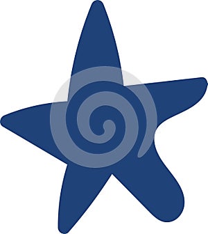 Abstract Starfish Shape