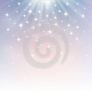 Abstract starry background