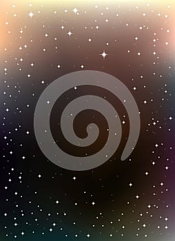Abstract starry background