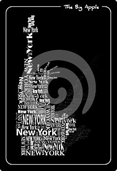 Abstract statue of liberty