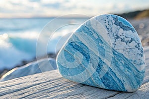 Abstract stone with blue gradient background. Light blue blurred pattern. Abstract gradient blur design. Design for landing pages