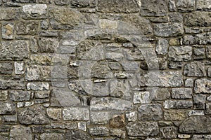 Abstract stone brick wall