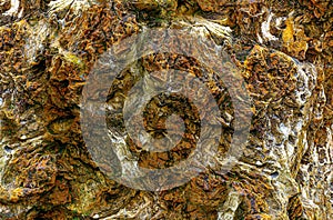 Abstract stone formation