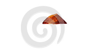 Decorative abstract stone isolated on white