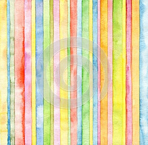 Abstract strip watercolor background