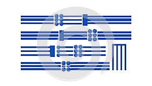 Abstract Stripe Pattern, Geometric Textile, Modern Design, vector design Generative AI