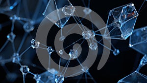 Abstract Structure of Connected Geometric Forms and Light Trails