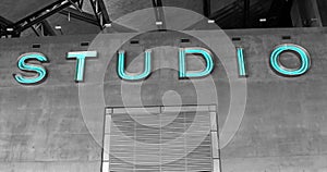 Abstract Studio Sign