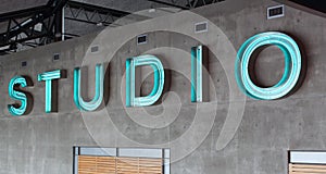 Abstract Studio Sign