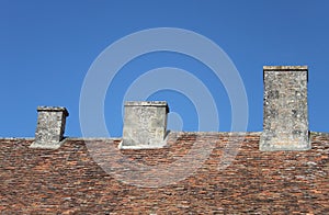 Abstract study of roofing,tiles etc.