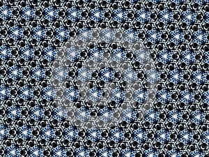 Abstract style pattern - symmetry shape pattern background