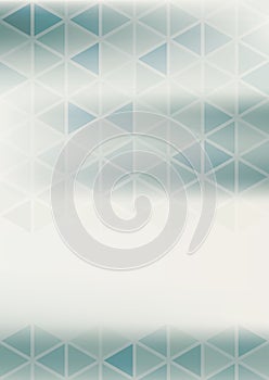 Abstract subtle geometrical background textured by triangles