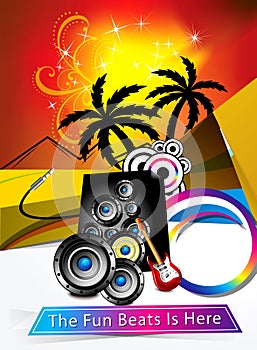 Abstract summer background