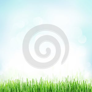 Abstract sunny spring background