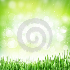 Abstract sunny spring background