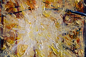 Abstract sunny texture art background paint strokes close up impressionism