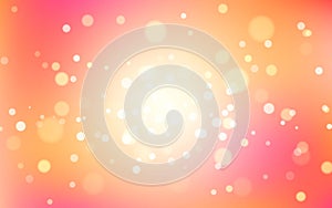 Abstract Sunset Soft Light Backgrounds with Bokeh, Vector eps 10 illustration bokeh particles