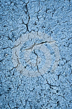 Abstract surface of cracked asphalt