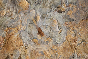 Abstract surface on sandstone rock