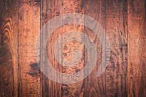 Abstract surface wood table texture background. Close up of dark