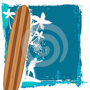 Abstract surfing vector