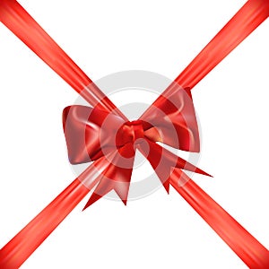 Abstract surprice background with bow