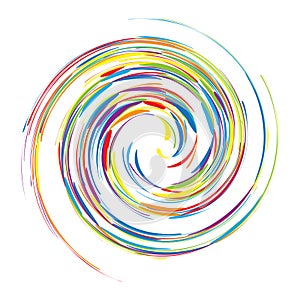 Abstract swirl background for your design