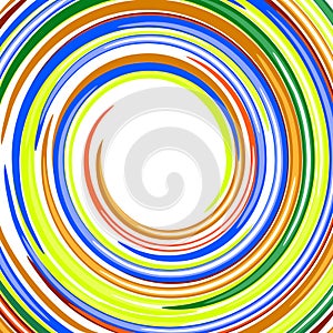 Abstract swirl glossy rainbow colors vector backgr