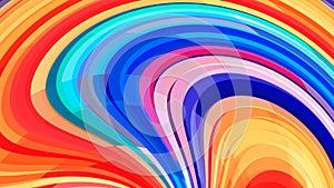 Swirl technicolor background. Vector graphic pattern