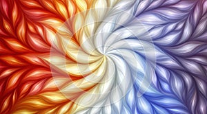 Swirling Color Symphony