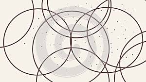 Abstract swirling circular patterns, dynamic design element, vector design Generative AI