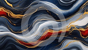 Abstract swirling colors emphasizing movement and depth vibrant fluid art for a dynamic visual experience