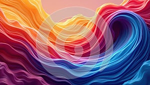 Abstract swirling forms create dynamic visual flow and movement , flow, pattern