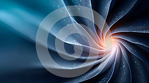 Abstract swirling pattern with vibrant colors and soft gradients, creating a mesmerizing visual effect and dynamic flow