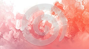 Abstract swirling red and white colors, resembling fluid art,. Generated AI