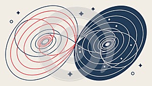 Abstract Swirling Vortex Movement Energy Pattern Vector, vector design Generative AI