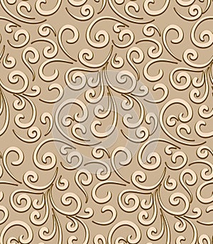 Abstract swirls pattern