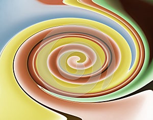 Abstract swirly background.