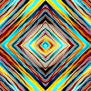 Abstract symmetric pattern with diagonal strikes