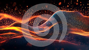 Abstract System Generating Evolving Patterns with Light