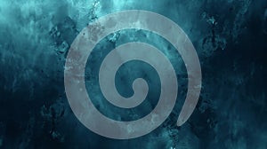 Abstract Teal Blue Texture Background, Dark Water, Artistic Design