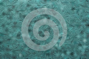 Abstract teal colour background with pattern type micro stripes pinwheels