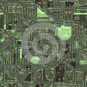 Abstract tech background