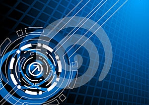 Abstract tech template