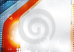 Abstract tech template