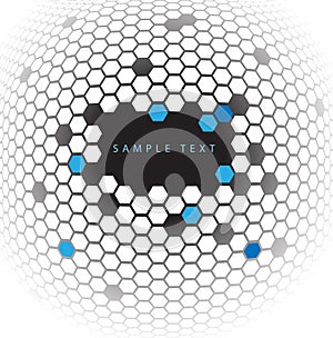 Abstract technical background