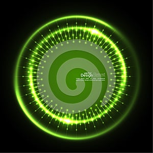 Abstract techno background.