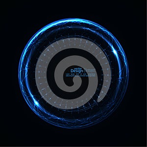 Abstract techno background.